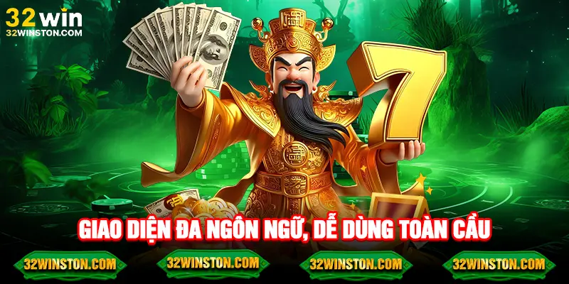 Hỗ trợ nhiều ngôn ngữ, đáp ứng nhu cầu người chơi quốc tế